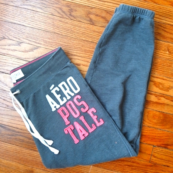 🧡Aeropostle gray joggers🧡 - Picture 2 of 7